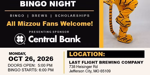 Mizzou Bingo Night