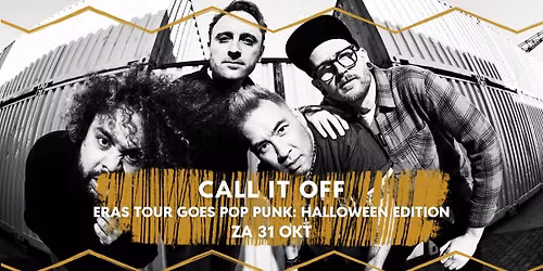 Call It Off \/ Eras Tour Goes Pop Punk: Halloween edition \/\/ Dynamo Eindhoven
