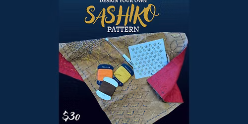 Sashiko Japanese Embroidery-make your own pattern