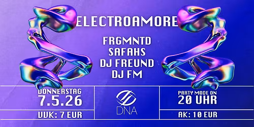 Electroamore im DNA Club