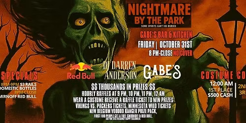 Nightmare by the Park | Halloween Party