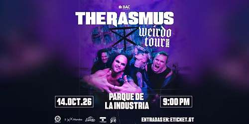 The Rasmus Weirdo Tour Guatemala 2026