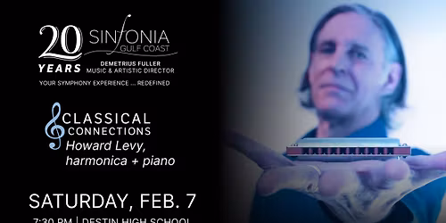 Classical Connections feat. Howard Levy, Harmonica + Piano