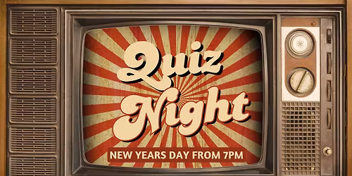 NEW YEARS DAY QUIZ NIGHT WITH PETER HYNES