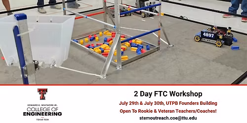 FTC Robotics Workshop - Midland\/Odessa