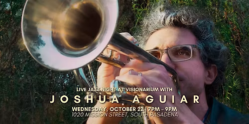 \u2728 Live Jazz Night with Joshua Aguiar \u2728