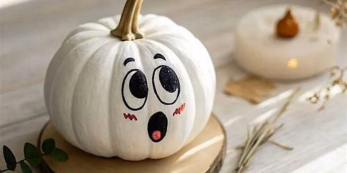Spooky Fall Pumpkin Painting