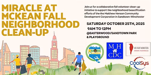 Miracle at McKean Fall Neighborhood Clean-Up