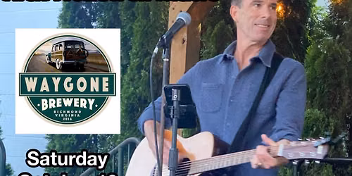 Rick Hollowell Saturday October 10th @WAYGONE BREWERY