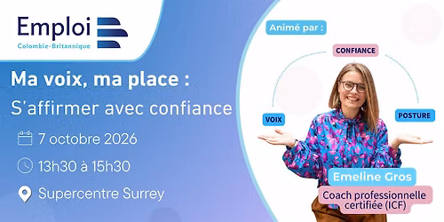Ma voix, ma place : s\u2019affirmer avec confiance