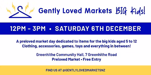 Gently Loved Markets Big Kids!