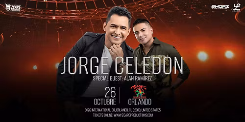 Jorge Celedon y Alan Ramirez en Orlando