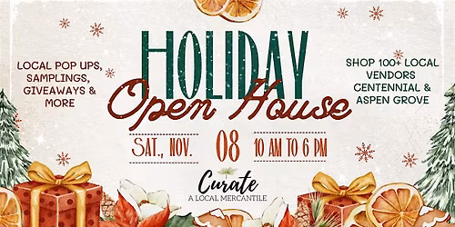 Holiday Open House at Curate Mercantile