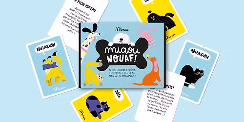 Un chien \u00e0 la librairie !