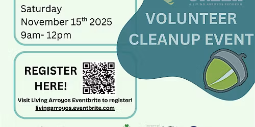 Living Arroyos Cleanup Event @ Portola Ave (along Arroyo Las Positas)