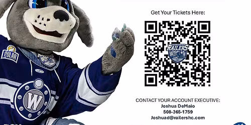 Miscoe Hill Band and Miscoe A Capella perform at Railers vs Ice Cats Game