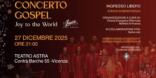 JOY TO THE WORLD: CONCERTO GOSPEL