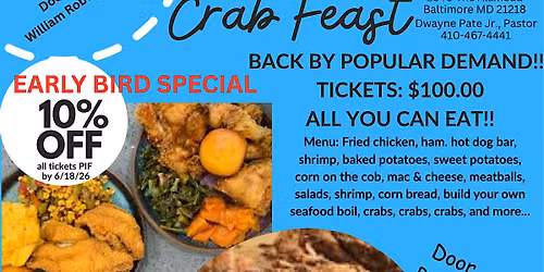 Annual Crab Feast