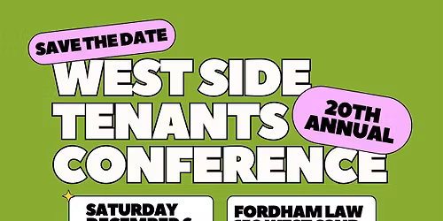 20th Annual West Side Tenants Conference
