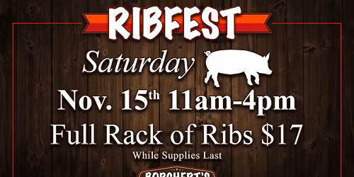 Rib Fest at Borchert's Meat Market 