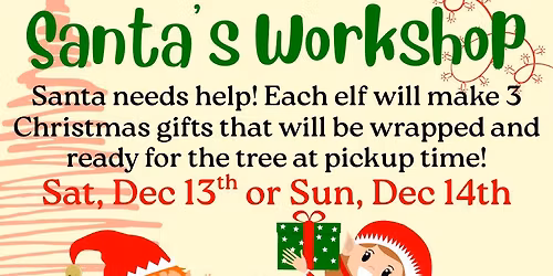 Santa's Workshop - Calling all Elves!