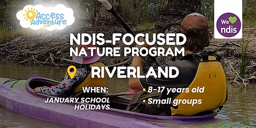 NDIS Accessible Adventure Program - Riverland - SA