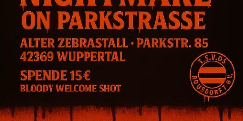 \ud83c\udf83 NIGHTMARE ON PARKSTRASSE \u2013 Halloweenparty beim TSV 05 Ronsdorf \ud83c\udfb6\ud83d\udd77