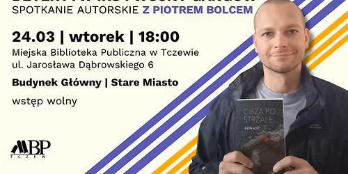 Detektyw Iks i Wojny Gang\u00f3w | Spotkanie autorskie z Piotrem Bolcem