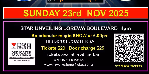 Star unveiling Alan Watson QSM