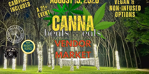 August 2026 Canna Beats + Eats - Vendor Market Ticket