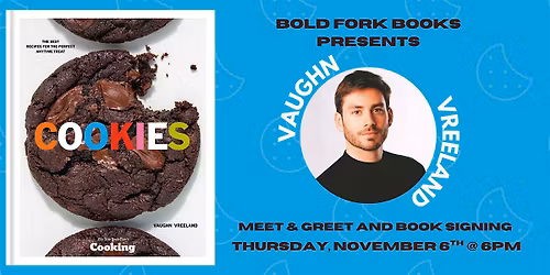 VAUGHN VREELAND: A Book Signing + Meet & Greet