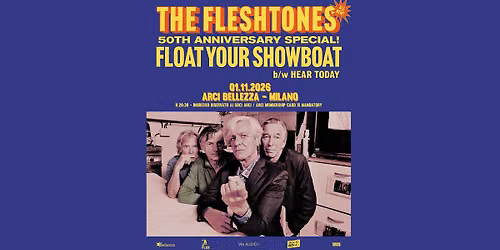 The Fleshtones | Milano, Arci Bellezza _ 50th Anniversary Special!