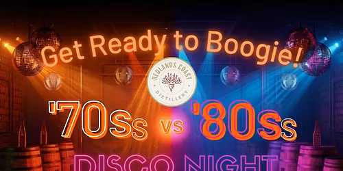 70's V 80's Disco Night