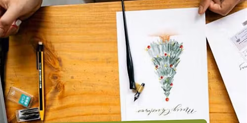 Draw a Christmas Card Workshop with Geanina