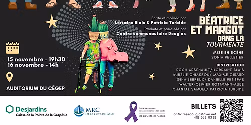La Troupe de circonstance pr\u00e9sente - B\u00e9atrice et Margot dans la tourmente