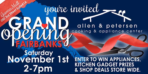 Allen & Petersen Fairbanks Store Grand Opening