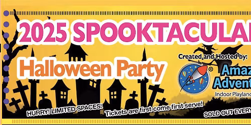 Halloween Spooktacular OAKVILLE at Amazing Playland  - 30th Oct 6:30-8:00pm
