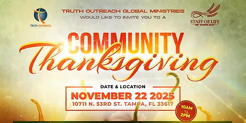 TOGM Community Thanksgiving