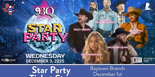 Star Party Ticket Stop - Baytown Branch