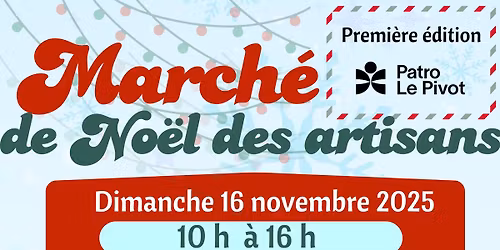 Le Marche\u0301 de Noe\u0308l des artisans