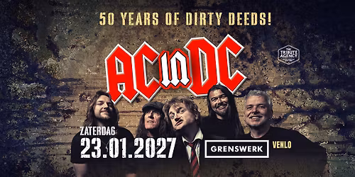 ACinDC 50 Years Of Dirty Deeds Tour in Poppodium Grenswerk