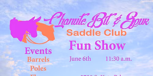 Chanute Bit & Spur Saddle Club Fun Show