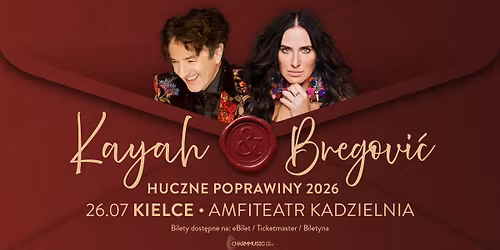 Kayah & Bregovi\u0107 | Amfiteatr Kadzielnia, KIELCE | 26.07.2026