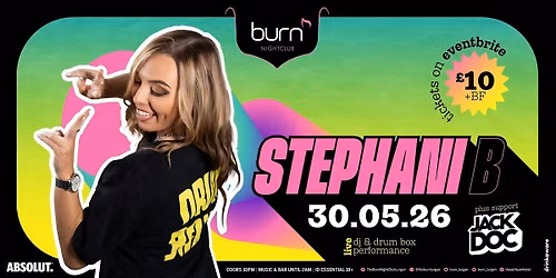 Viral Sensation Stephani B @ Burn Nightclub