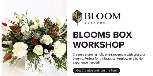 Christmas Blooms Box Workshop