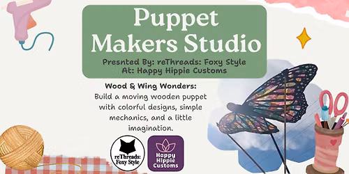 Puppet Makers Studio: Wood & Wing Wonders
