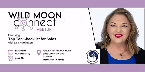 Wild Moon Connect: November In Person Meet Up