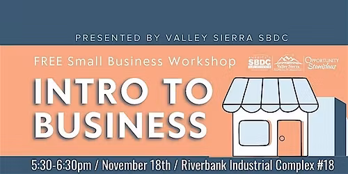 Intro to Business Workshop - Riverbank