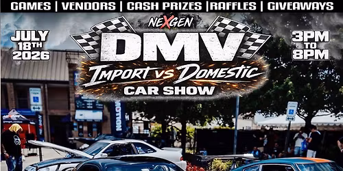 Nexgen DMV Import VS Domestic Virginia (Track Edition)