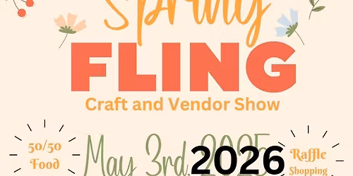 Spring Fling craft and vendor show